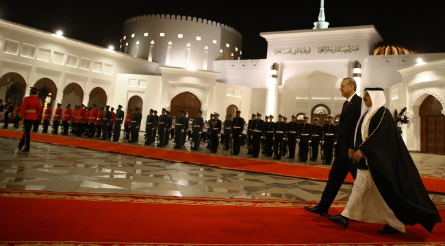 Cumhurbaşkanı Erdoğan Bahreyn'de